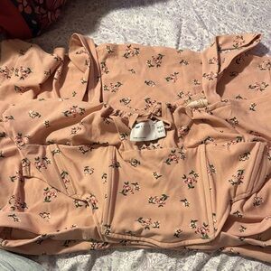 ASOS Blush Pink Floral Blouse